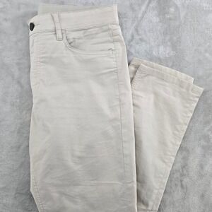 Faherty Brand Movement 5 Pocket Pant Mens 29x30 Khaki Tan Organic Cotton Stretch